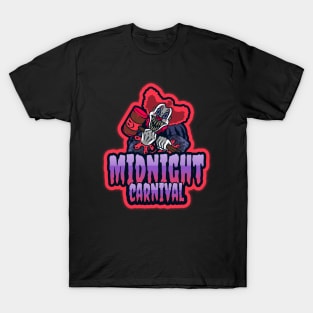 Midnight Carnival Killer Clown T-Shirt